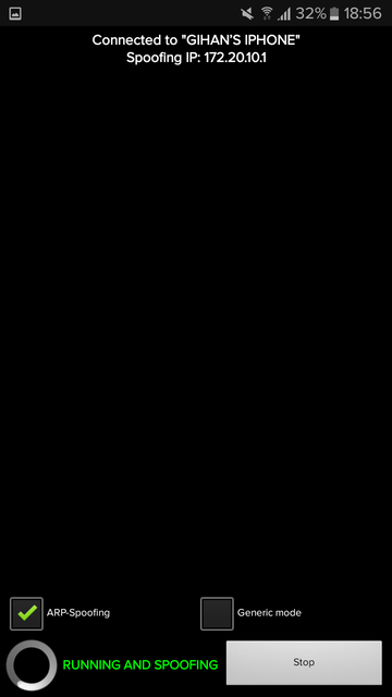 DroidSheep Interface